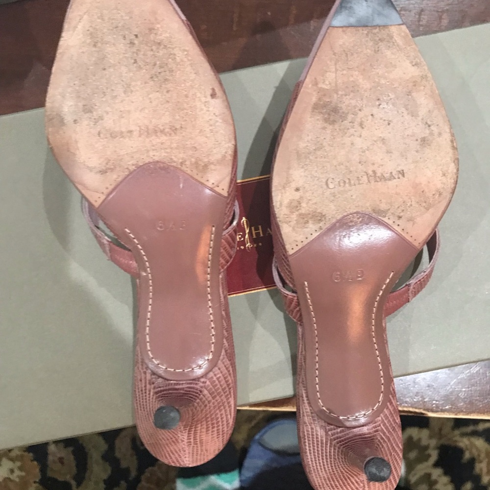 Cole Haan Suede Pink Mule - Picture 7 of 8